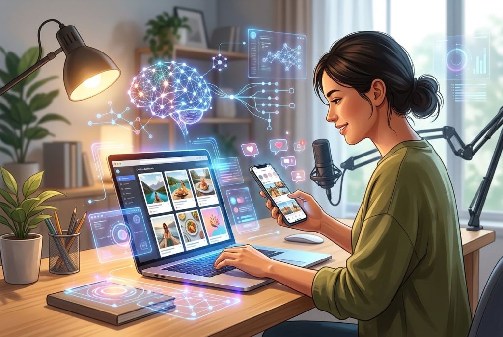 ابزارهای AI برای مدیریت پیج اینستاگرام